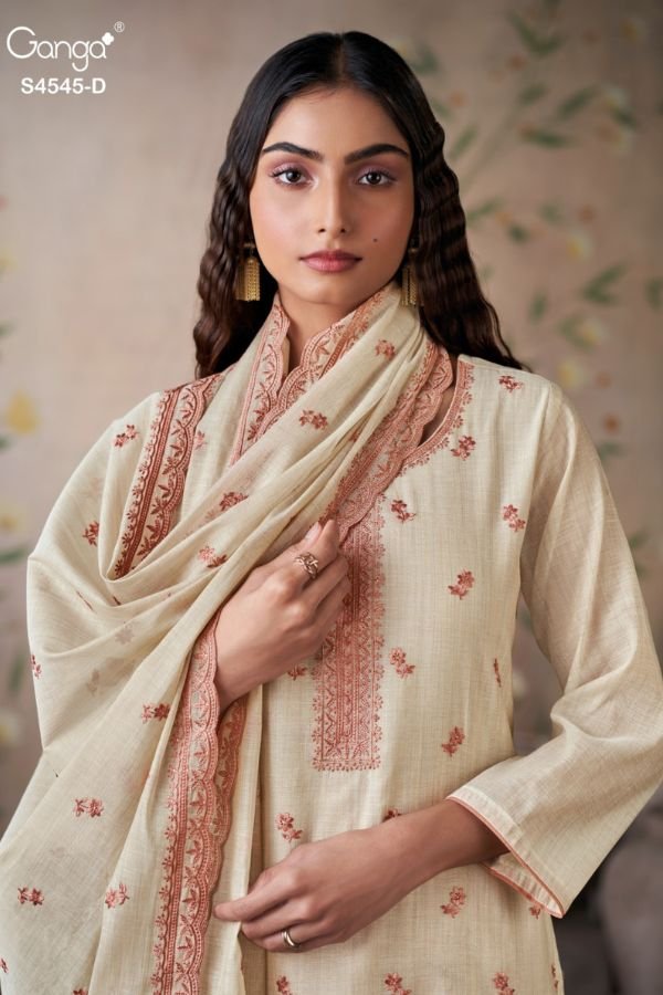 Ganga Fashion Geynika S4545 Mal Salwar Suits S4545-D