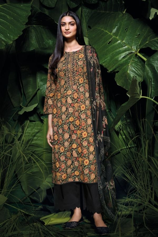 Ganga Fashion Jasira S4493 Cotton Ladies Suits S4493-A