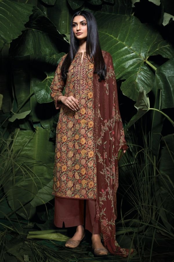 Ganga Fashion Jasira S4493 Cotton Ladies Suits S4493-C