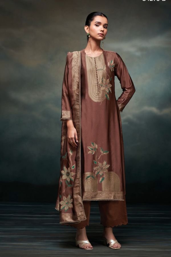 Ganga Fashion Niraah S4275 Silk Ladies Suits S4275-B