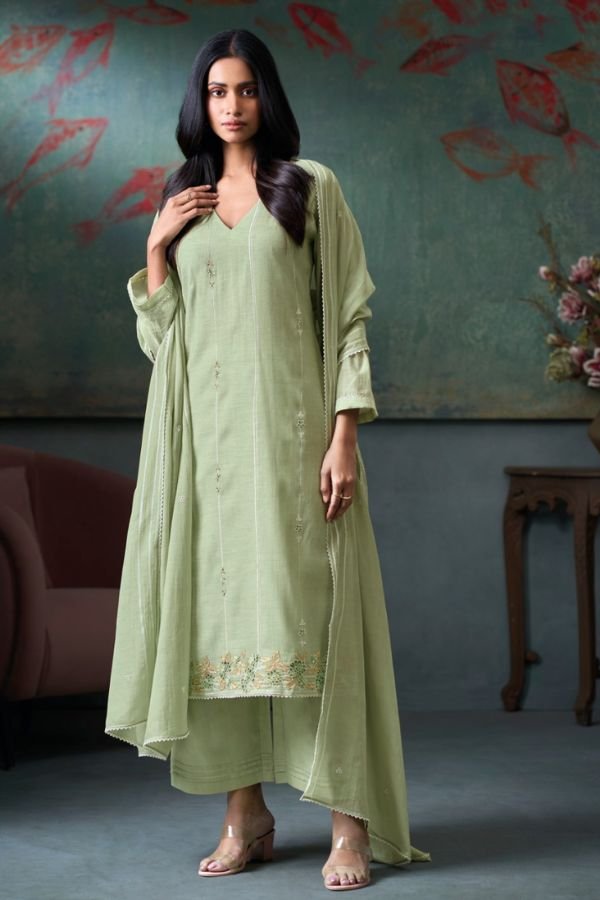Ganga Fashion Ozyra S4515 Mul Ladies Suit S4515-A
