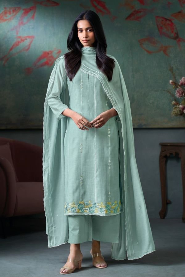 Ganga Fashion Ozyra S4515 Mul Ladies Suit S4515-B