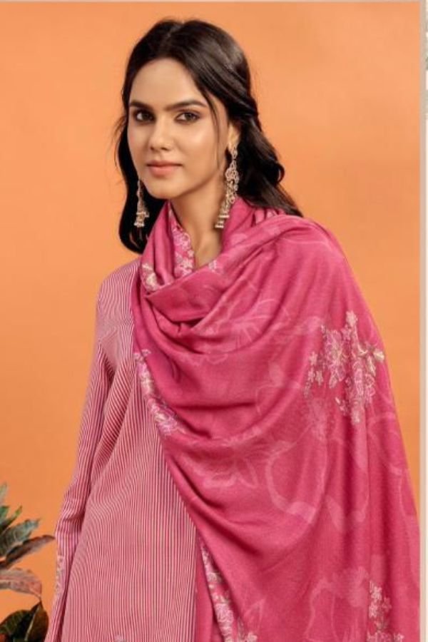 Glossy Simar Roohani Lawn Cotton Printed Salwar Suits 5412-B