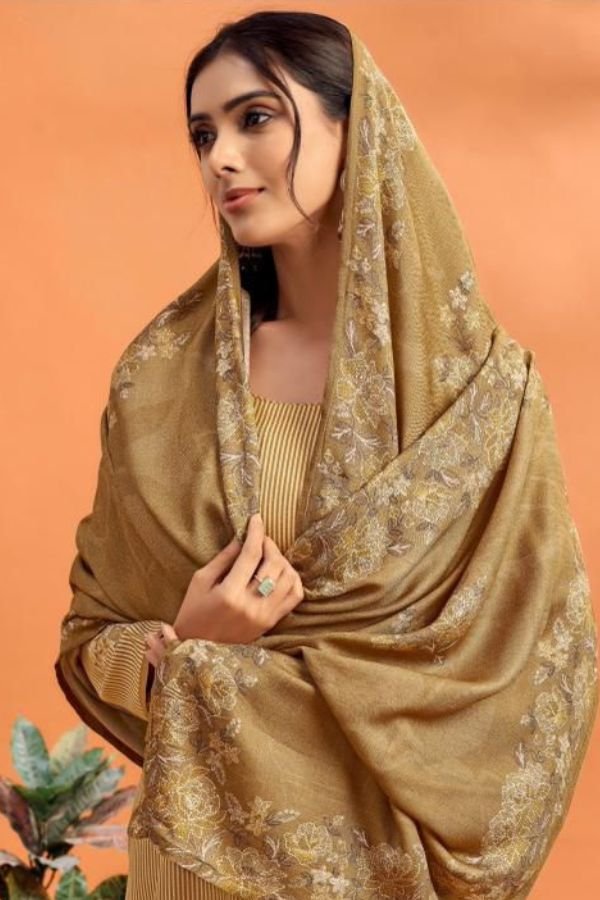 Glossy Simar Roohani Lawn Cotton Printed Salwar Suits 5412-C