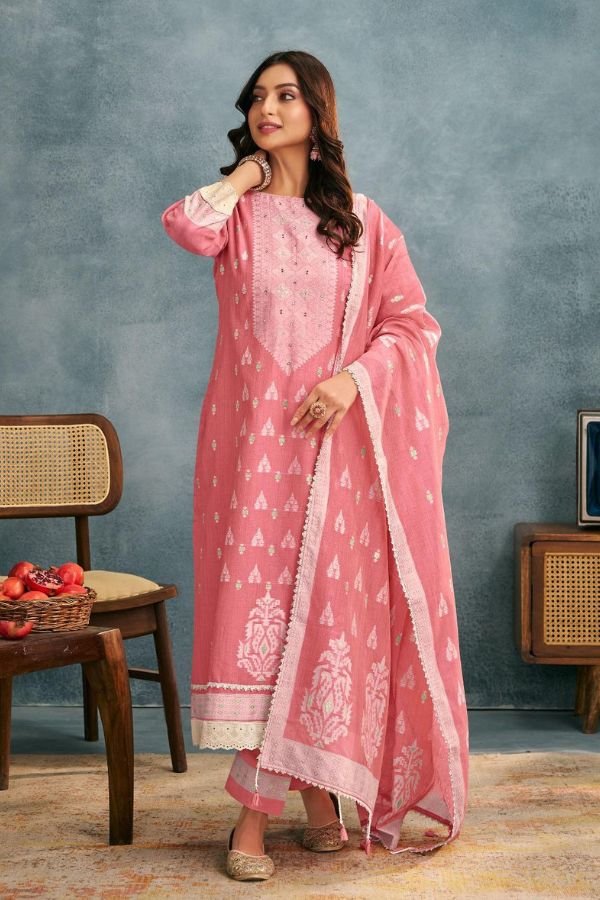 Jay Vijay Prints Anardana Cotton Ladies Salwar Suits 10712