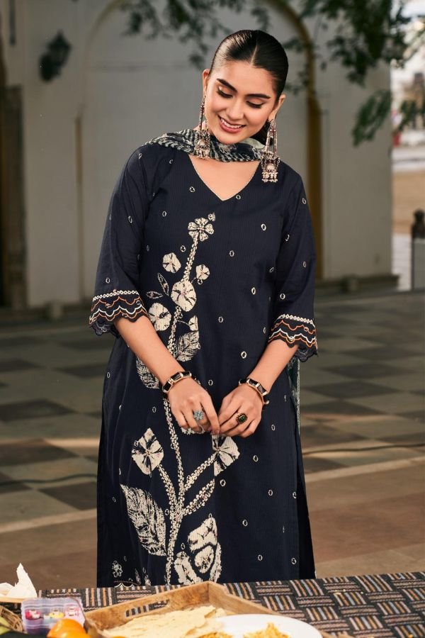 Jay Vijay Prints Baato Baato Main Cotton Salwar Suits 10905