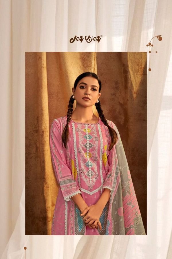 Jay Vijay Prints Bachpan Cotton Ladies Salwar Suit 10721