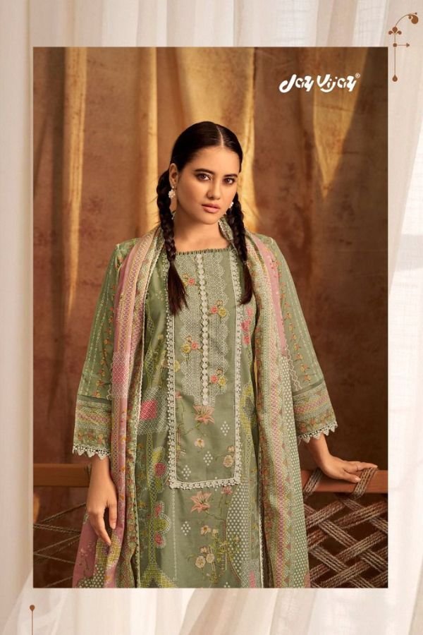 Jay Vijay Prints Bachpan Cotton Ladies Salwar Suit 10722