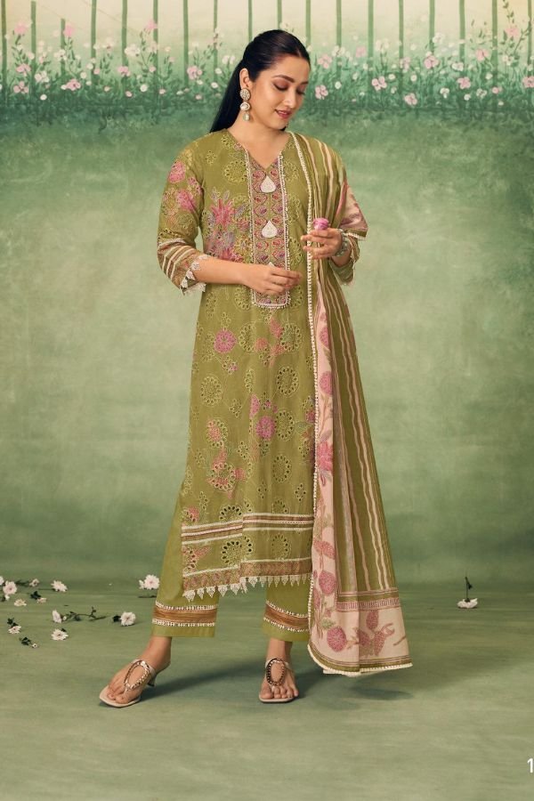 Jay Vijay Prints Bahaar E Gul Mal Cotton Salwar Suits 10621