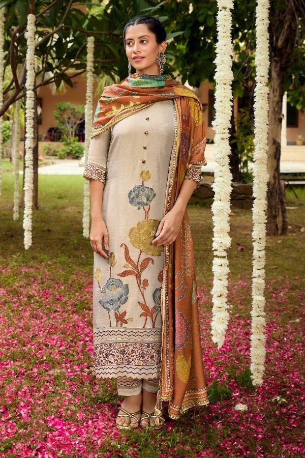 Jay Vijay Prints Hits of Gul Mohr Ladies Salwar Suits 9522