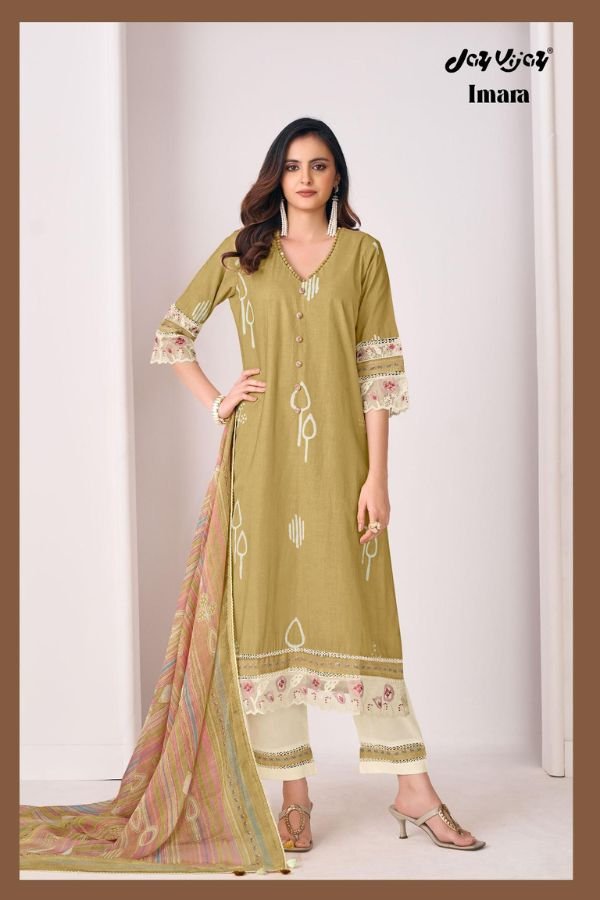 Jay Vijay Prints Imara 3275 Cotton Ladies Salwar Suit 3275-C