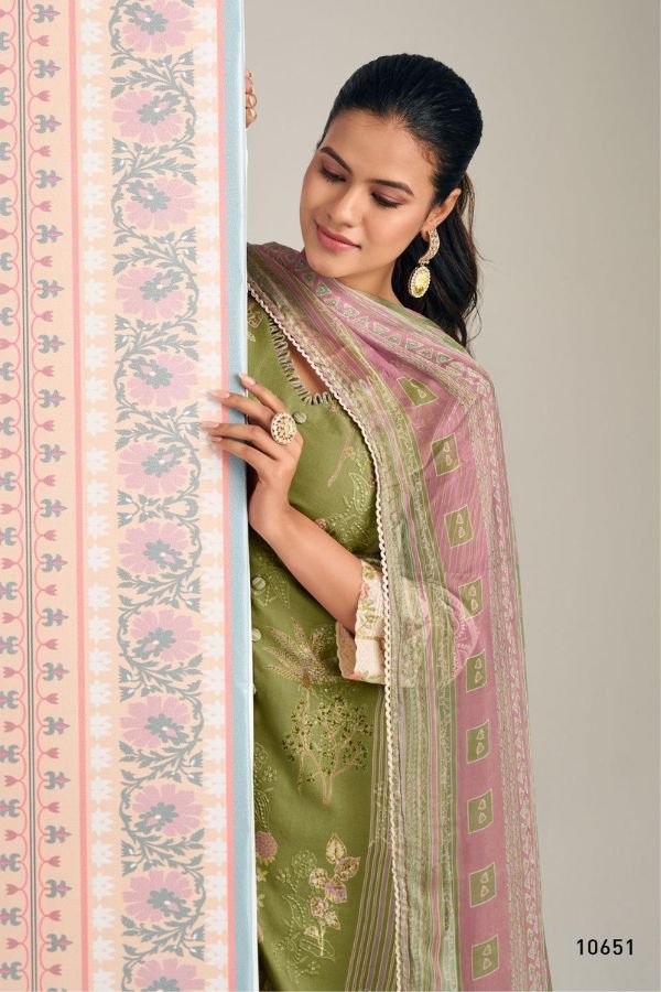 Jay Vijay Prints Khidki 4 Cotton Ladies Salwar Suit 10651