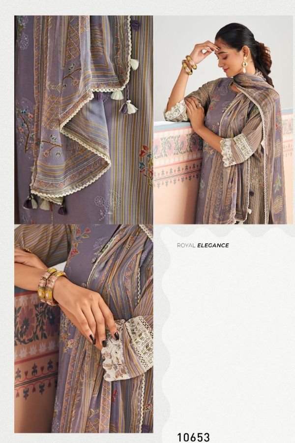 Jay Vijay Prints Khidki 4 Cotton Ladies Salwar Suit 10653
