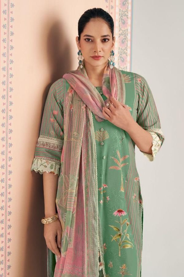 Jay Vijay Prints Khidki 4 Cotton Ladies Salwar Suit 10654