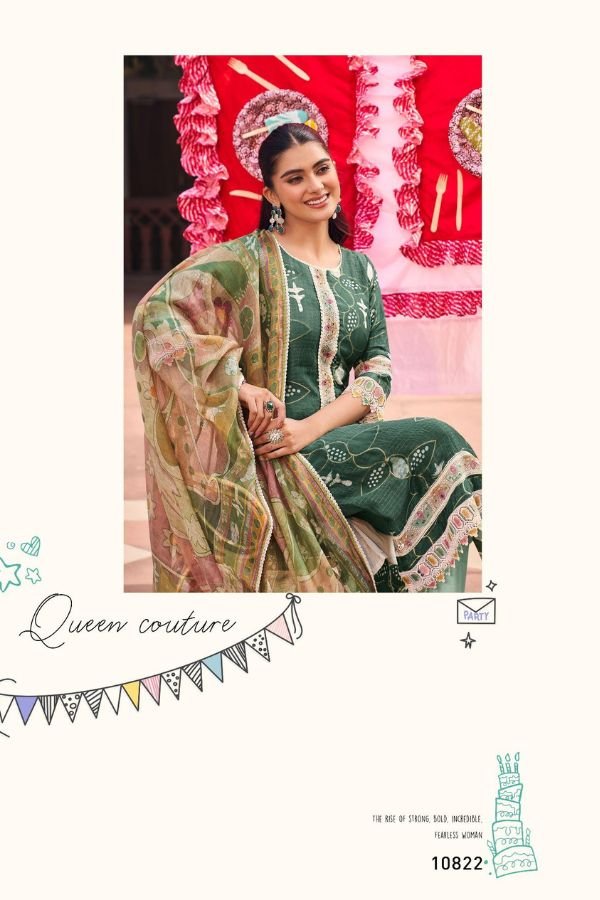 Jay Vijay Prints Misthi Muslin Ladies Salwar Suit 10822