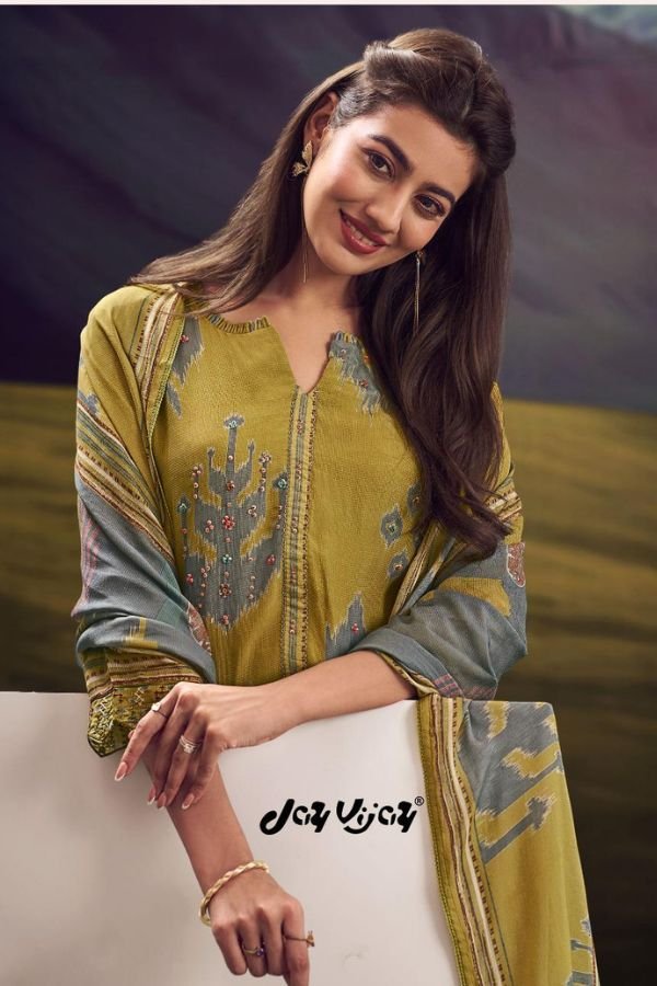 Jay Vijay Prints Nadaniyan Cotton Ladies Salwar Suits 10324 Jay Vijay Prints Nadaniyan Cotton Ladies Salwar Suit 10324