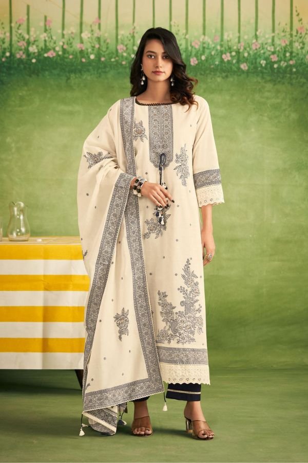 Jay Vijay Prints Nimbu Pani 2 Cotton Unstitched Salwar Suits 10755