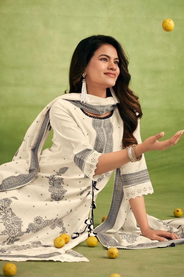 Jay Vijay Prints Nimbu Pani 2 Cotton Unstitched Salwar Suits 10754