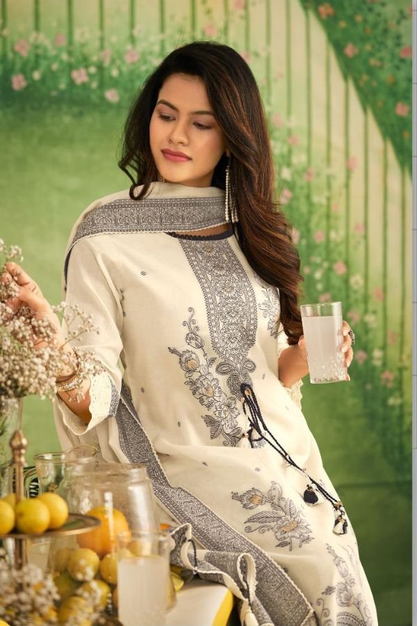 Jay Vijay Prints Nimbu Pani 2 Cotton Unstitched Salwar Suits 10756