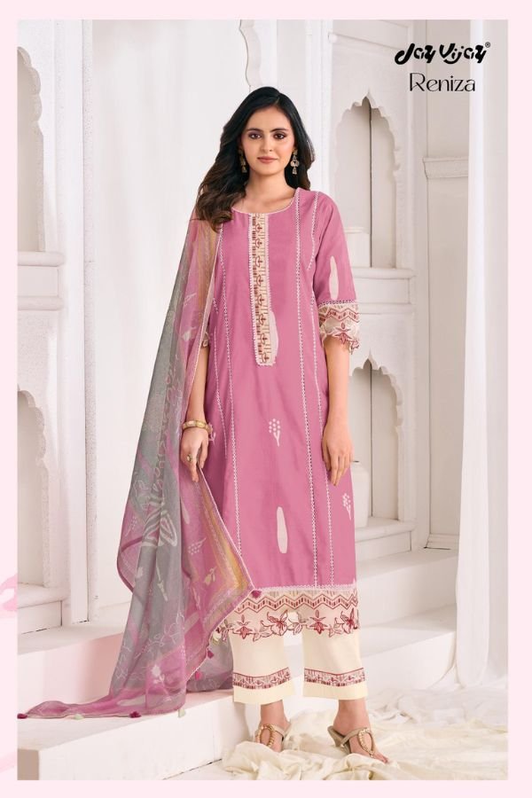 Jay Vijay Prints Reniza Cotton Ladies Salwar Suit 3274-C