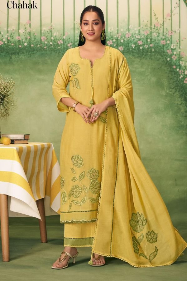 Jay Vijay Prints Shai Chahak Ladies Salwar Suits 3265-A