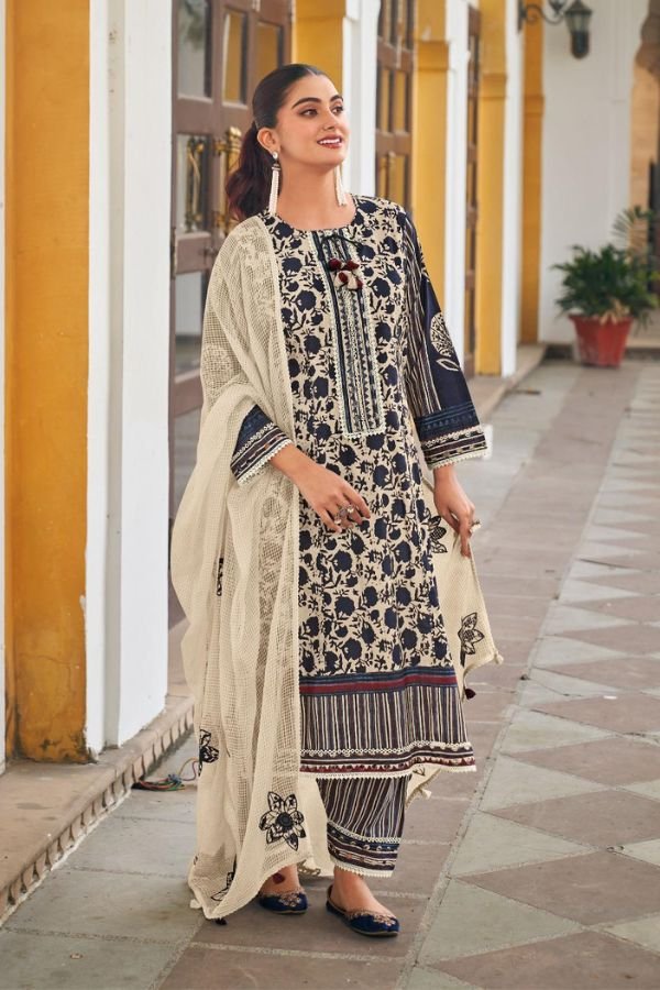 Jay Vijay Prints Swarnika Cotton Ladies Salwar Suit 10782