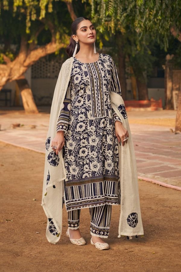 Jay Vijay Prints Swarnika Cotton Ladies Salwar Suit 10783