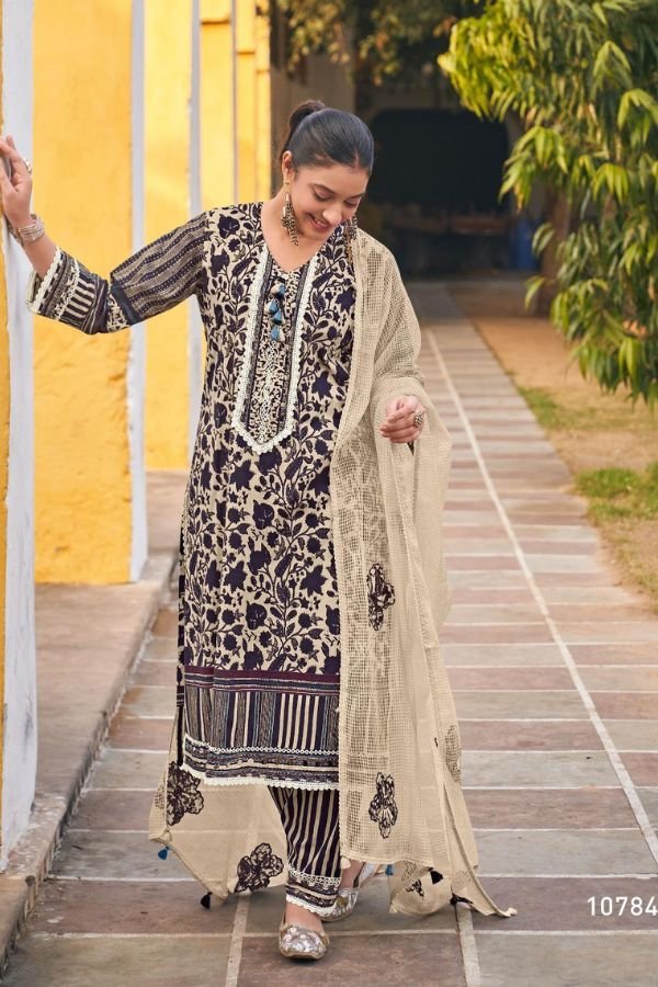 Jay Vijay Prints Swarnika Cotton Ladies Salwar Suit 10784