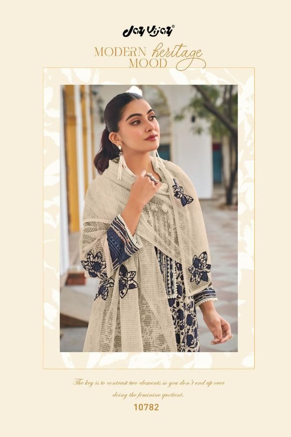 Jay Vijay Prints Swarnika Cotton Ladies Salwar Suit 10782