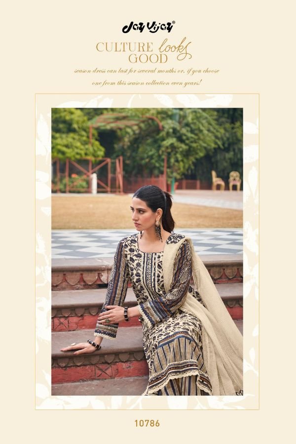 Jay Vijay Prints Swarnika Cotton Ladies Salwar Suit 10786