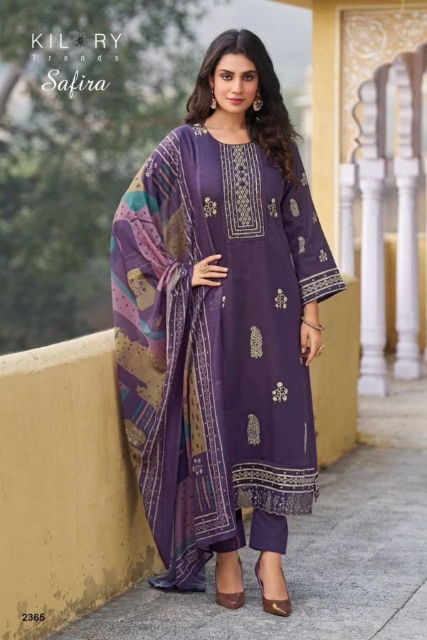 Kilory Trends Safira Jaam Cotton Printed Salwar Suit 2365