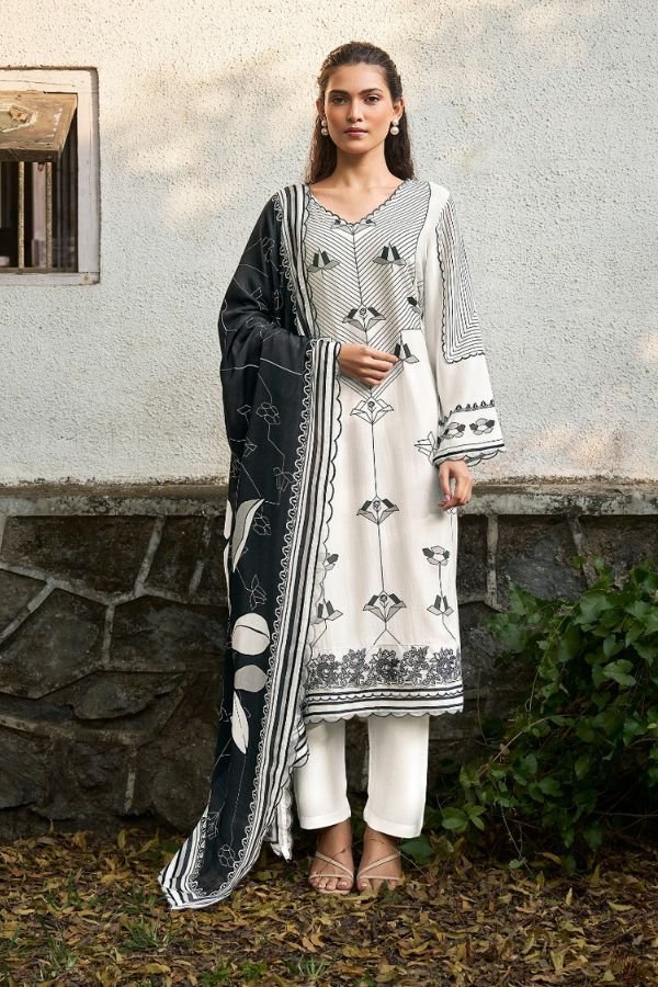 Kimora Fashion Heer Dastak Muslin Ladies Suit 2273