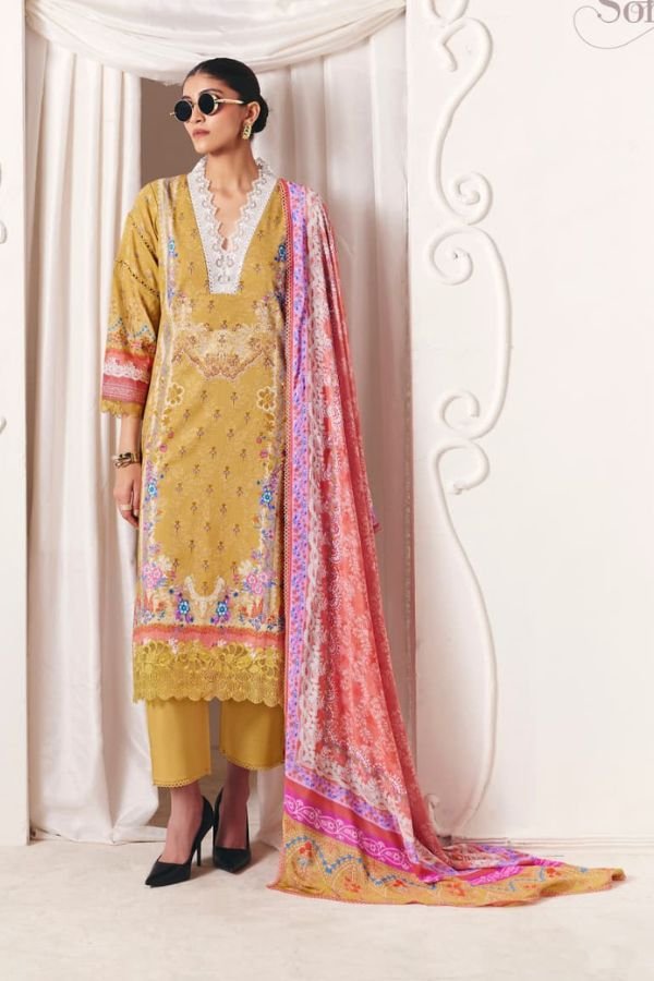 Kimora Fashion Sohni Essence Cotton Lawn Salwar Suit 632