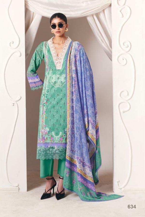 Kimora Fashion Sohni Essence Cotton Lawn Salwar Suit 634