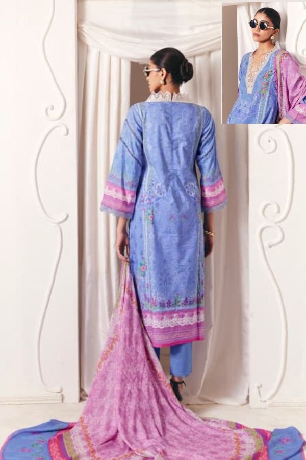Kimora Fashion Sohni Essence Cotton Lawn Salwar Suit 631