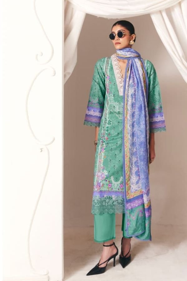 Kimora Fashion Sohni Essence Cotton Lawn Salwar Suit 634