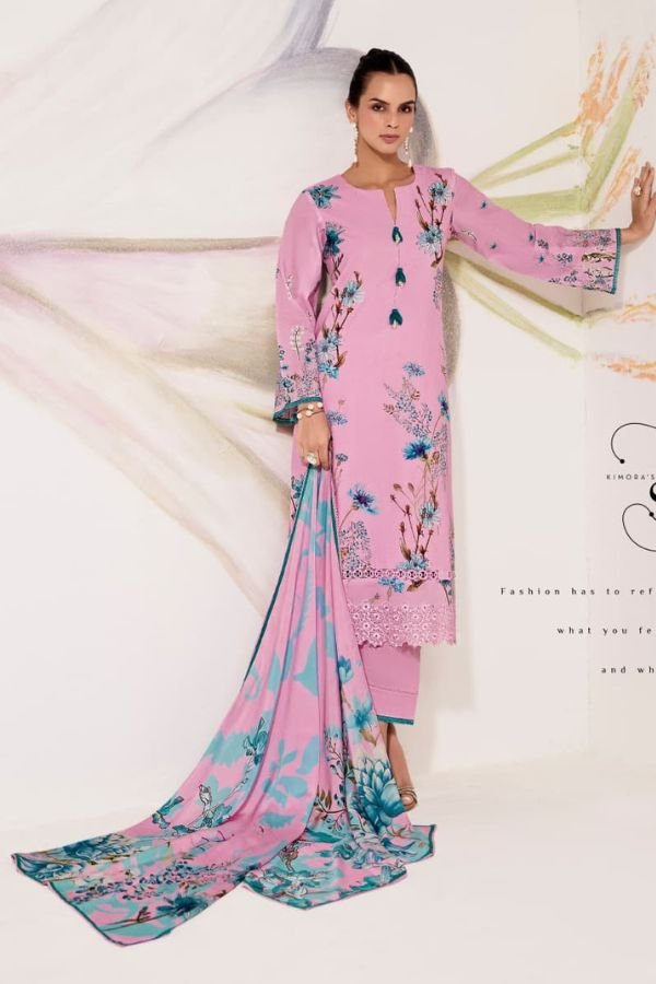 Kimora Fashion Sohni Fragrance Cotton Lawn Salwar Suit 602