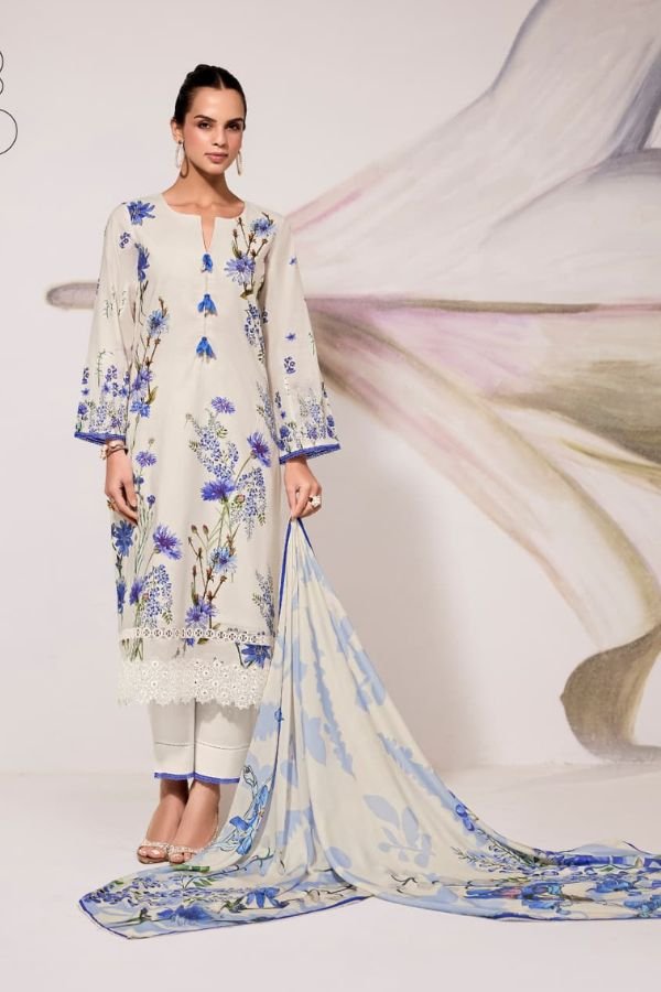 Kimora Fashion Sohni Fragrance Cotton Lawn Salwar Suit 603