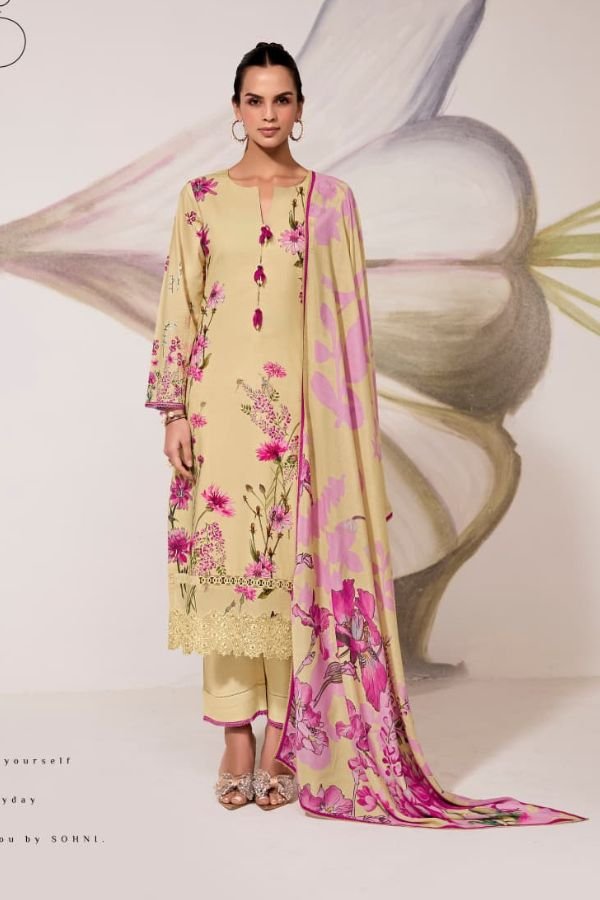Kimora Fashion Sohni Fragrance Cotton Lawn Salwar Suit 604