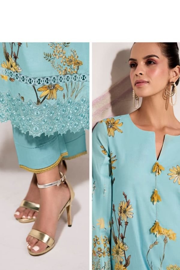 Kimora Fashion Sohni Fragrance Cotton Lawn Salwar Suit 601