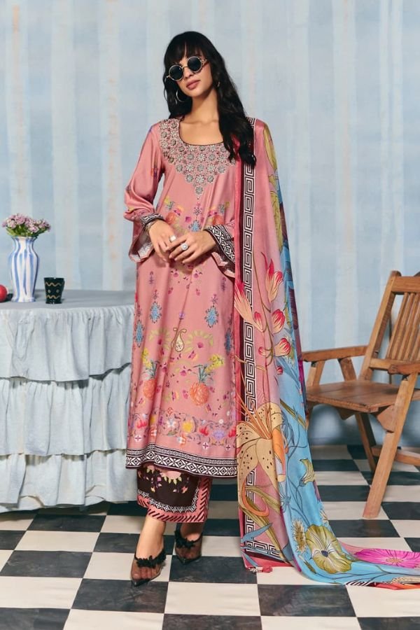 Kimora Fashion Sohni Helina Cotton Lawn Salwar Suit 641