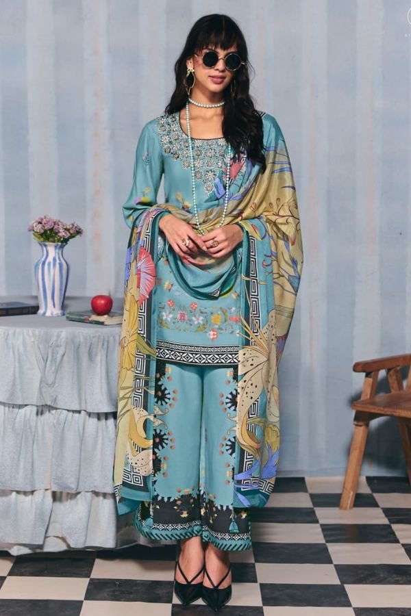 Kimora Fashion Sohni Helina Cotton Lawn Salwar Suit 644