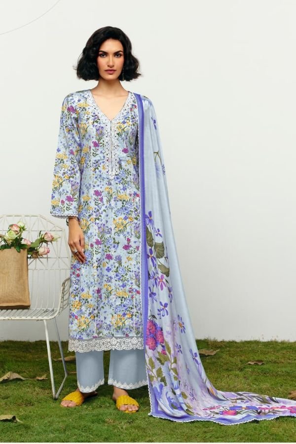 Kimora Fashion Sohni Mehraab Cotton Lawn Salwar Suits 573