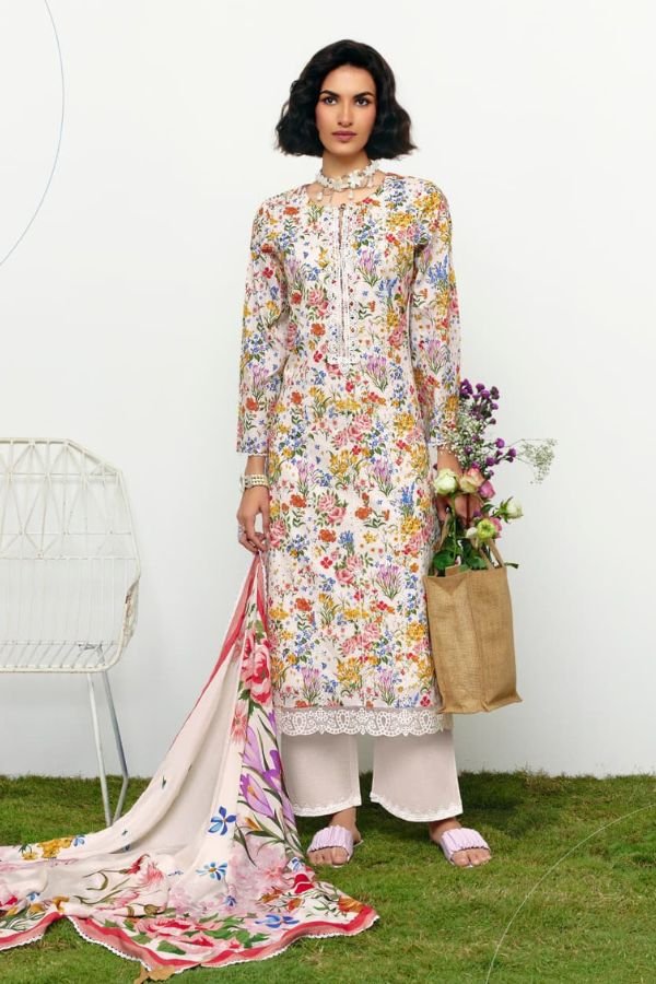 Kimora Fashion Sohni Mehraab Cotton Lawn Salwar Suits 574