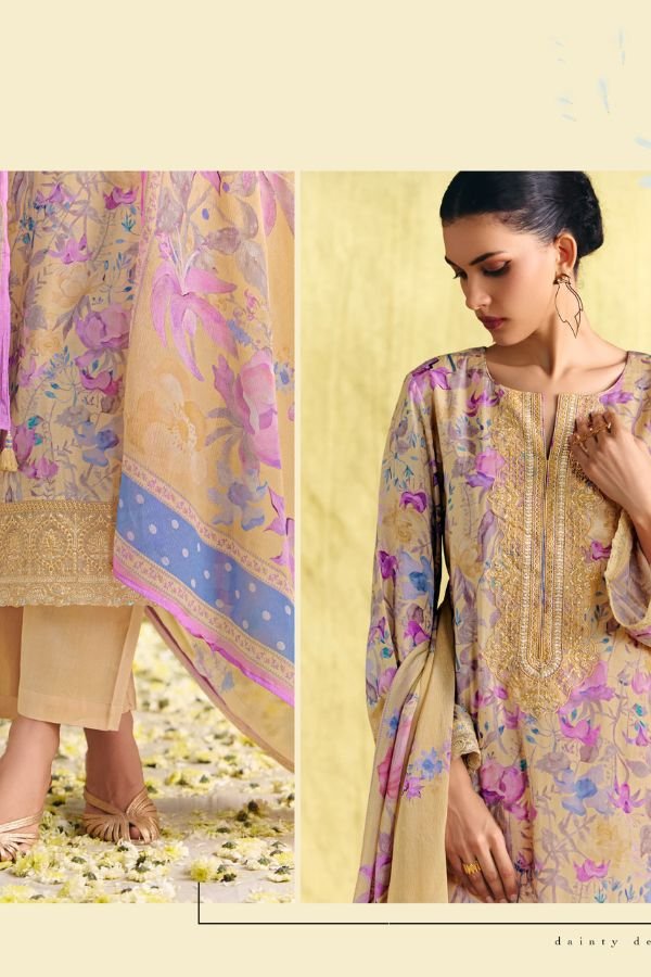 Kimora Fashion Sohni Nagma Muslin Salwar Suit 453