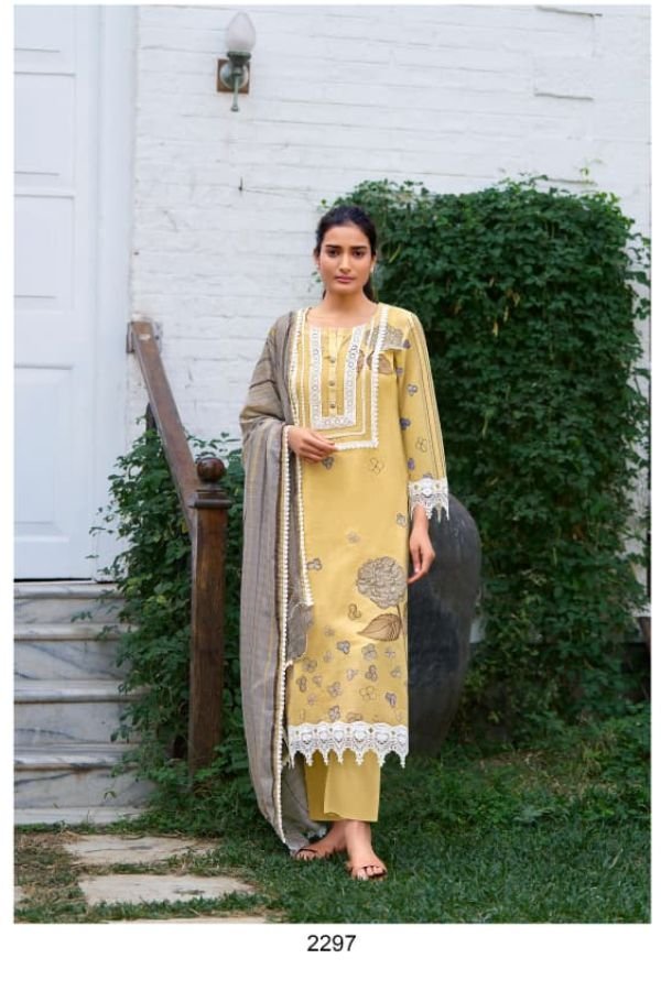 Kimora Fashion Sukoon Cotton Linen Salwar Suit 2297