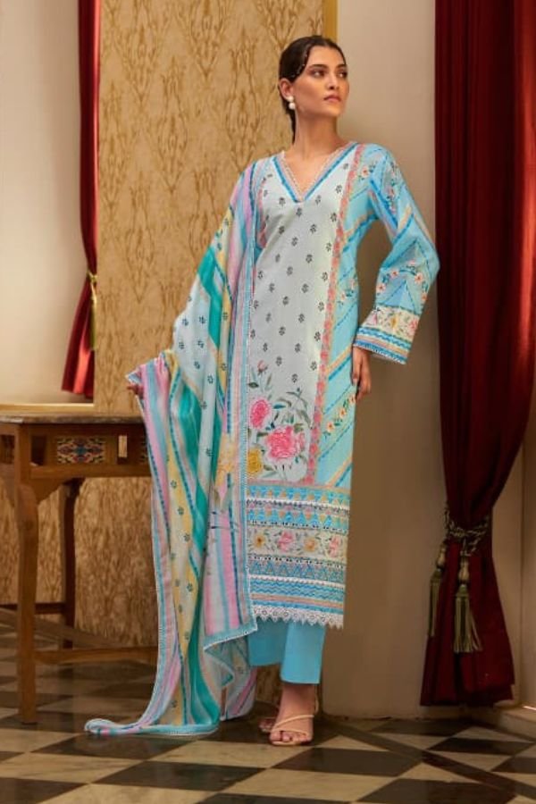 Kimora Fashion Tasveer Cotton Lawn Salwar Suits 2294