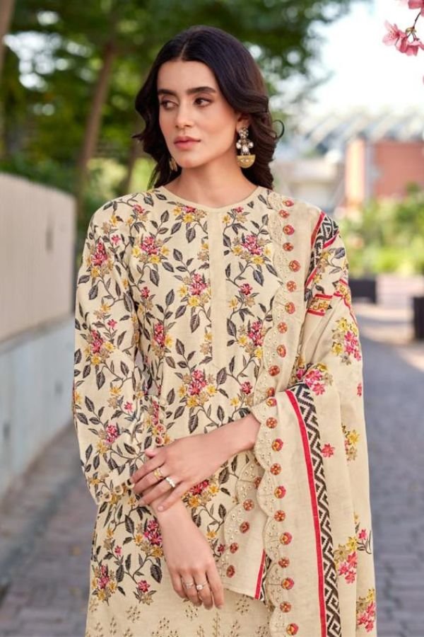 Levisha Nawazish Cotton Pakistani Style Ladies Suit 1016