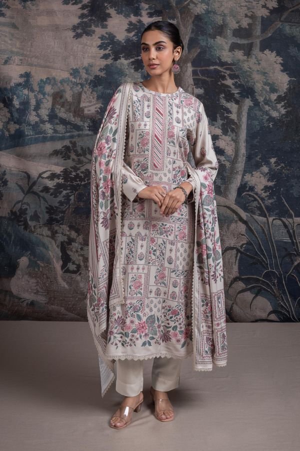 Naariti Sayam Cotton Lawn Unstitched Suit AGOG-03