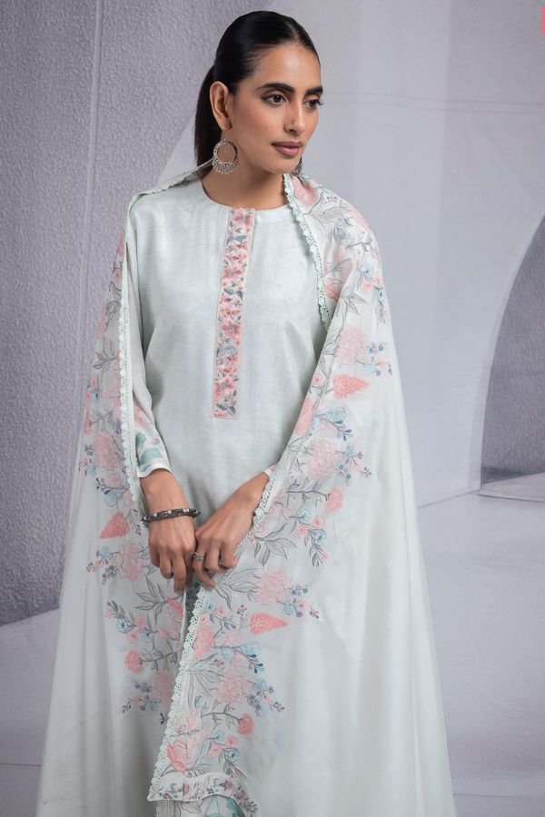Naariti Shaizy Muslin Unstitched Ladies Suit AGOG-01